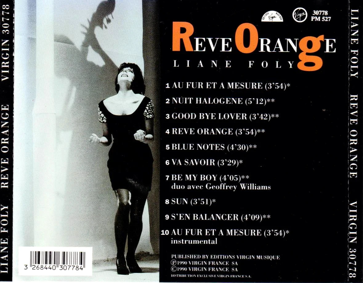 🎶 The cult album "Rête Orange" by Liane Foly – Low Price ATIPIK! – photo 2